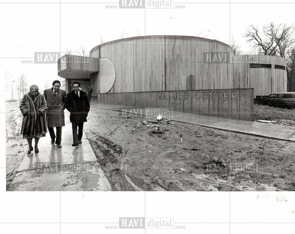 1977 Press Photo Detroit City Council Nature Center - Historic Images