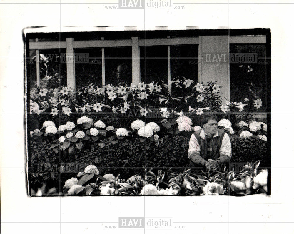 1989 Press Photo FLOWER SHOW - Historic Images