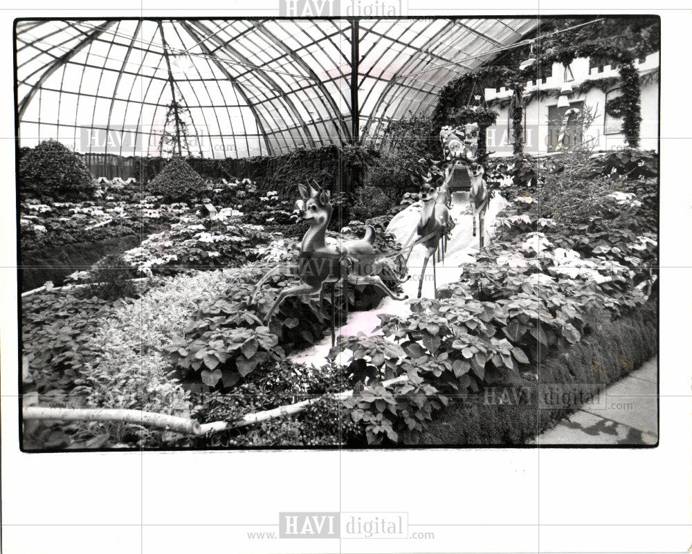 1978 Press Photo Belle Isle Conservatory - Historic Images