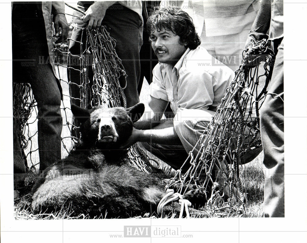 1980 Press Photo Belle Isle Zoo Mark Buller - Historic Images