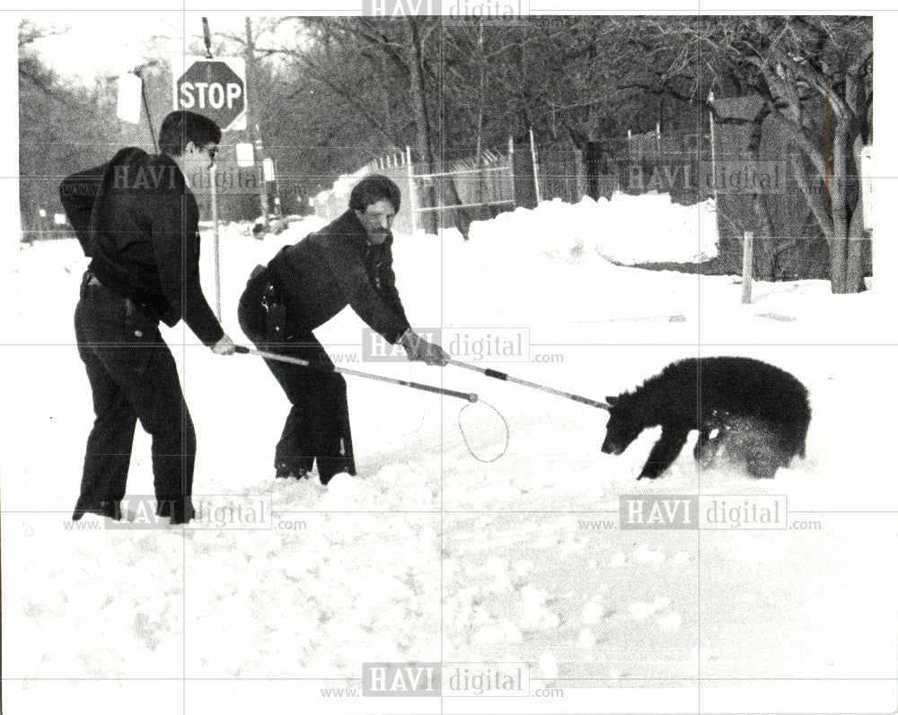 1982 Press Photo Belle Isle Children&#39;s zoo Michael - Historic Images