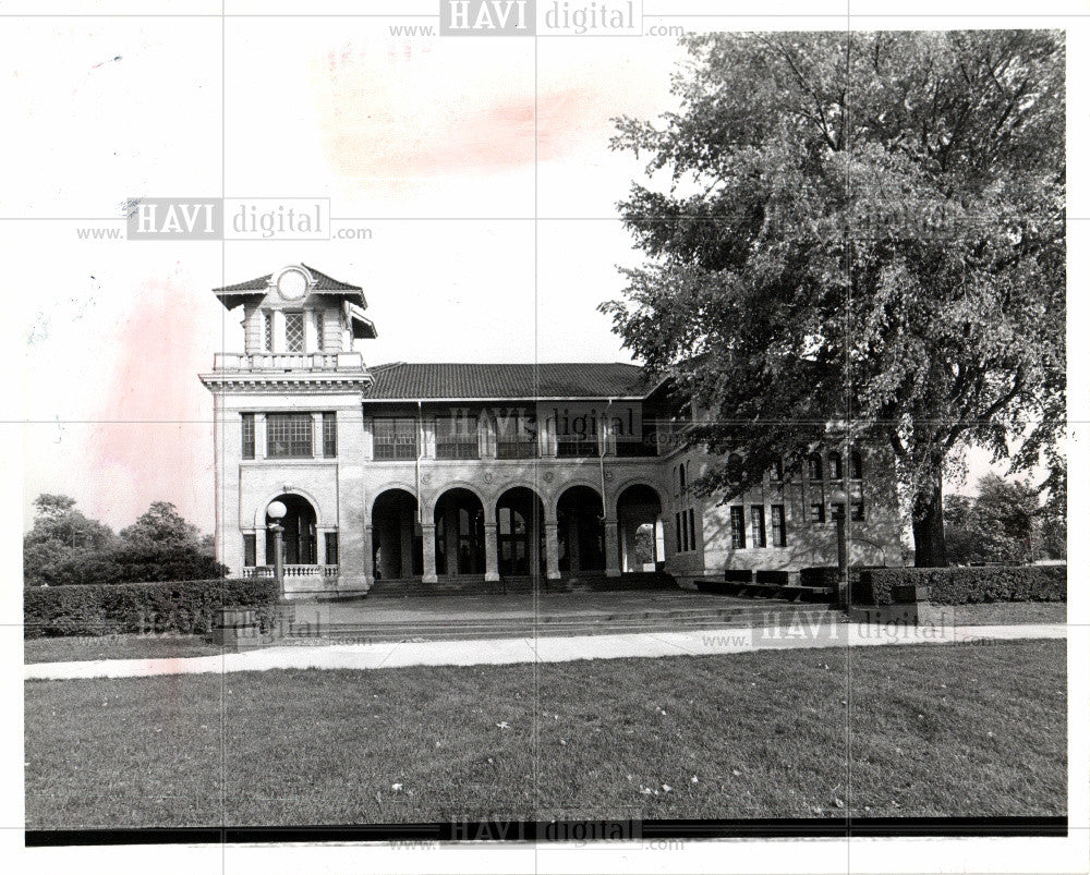 1978 Press Photo Belle Isle Casino Detroit - Historic Images