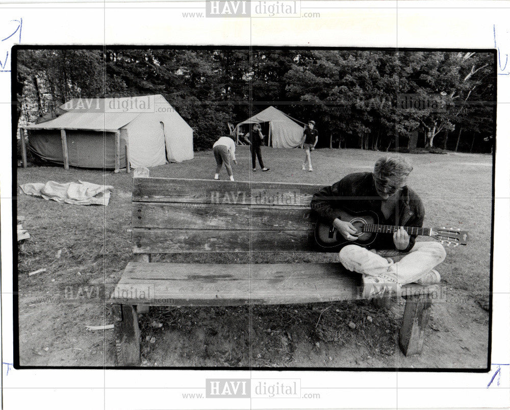 1991 Press Photo Beaver Island, - Historic Images