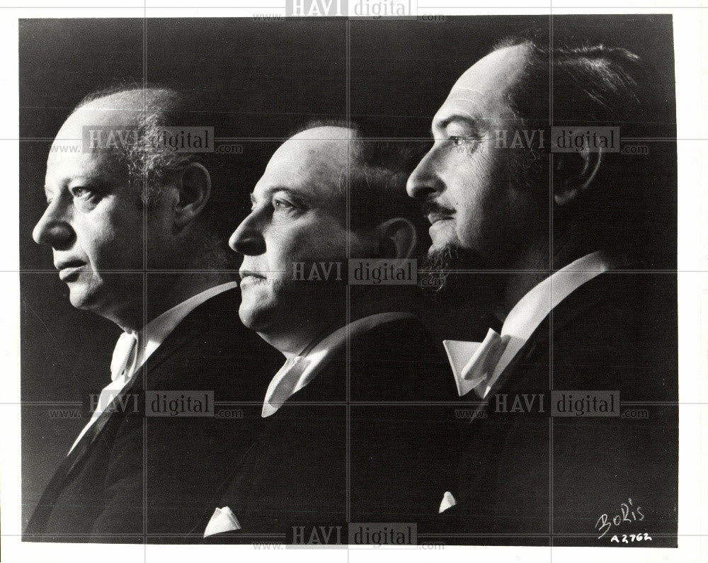 1962 Press Photo Beaux Arts Trio piano - Historic Images