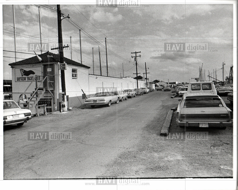 1975 Press Photo Bayview Yacht Club - Historic Images