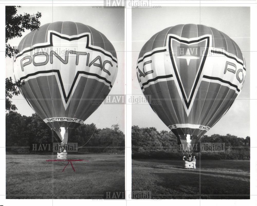 1989 Press Photo Ballooning - Historic Images