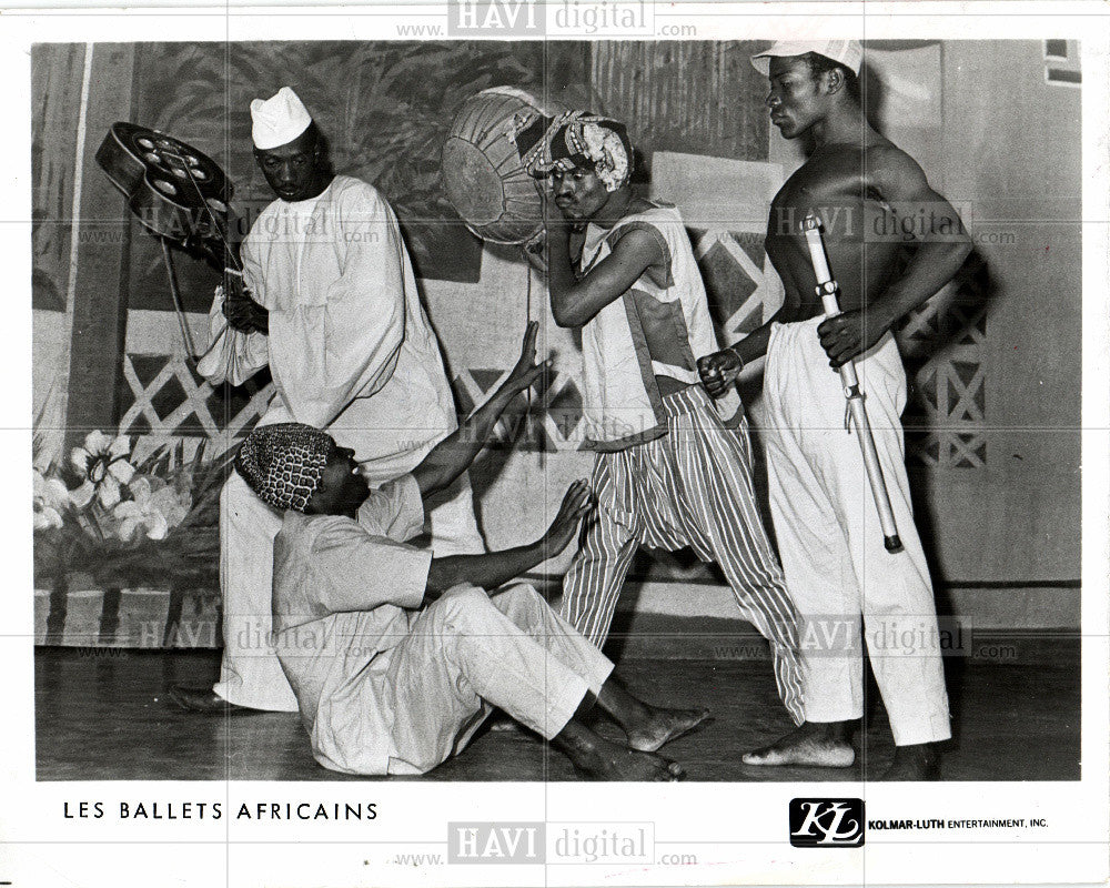 Press Photo Les Ballets Africains - dance company - Historic Images