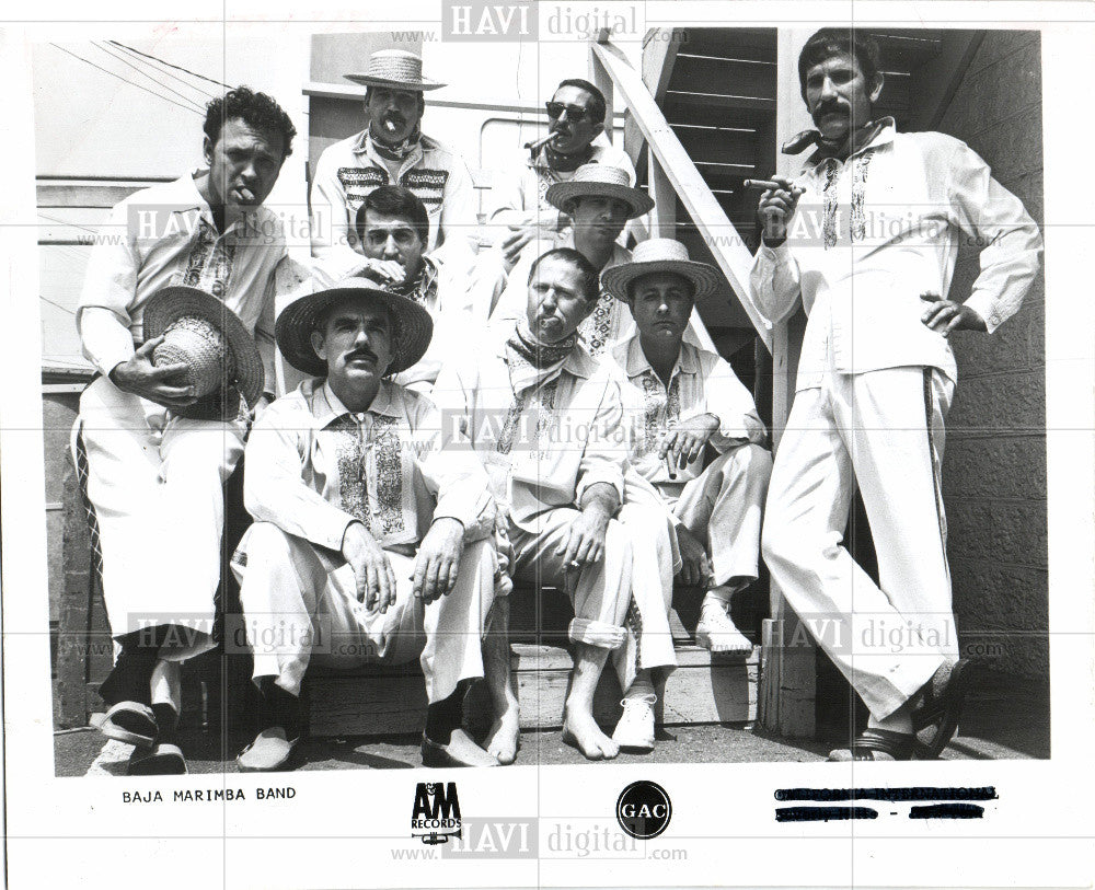 1966 Press Photo Baja Marimba Band - Historic Images