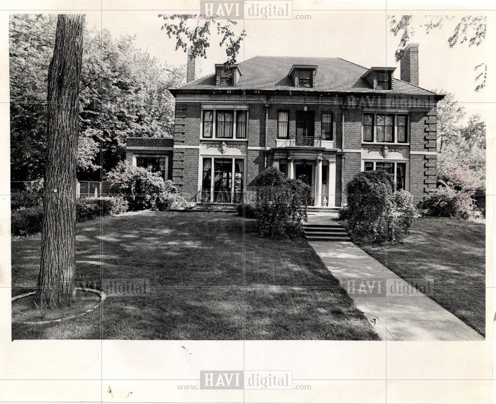 1974 Press Photo house,Boston Blvd.,B Edison District - Historic Images