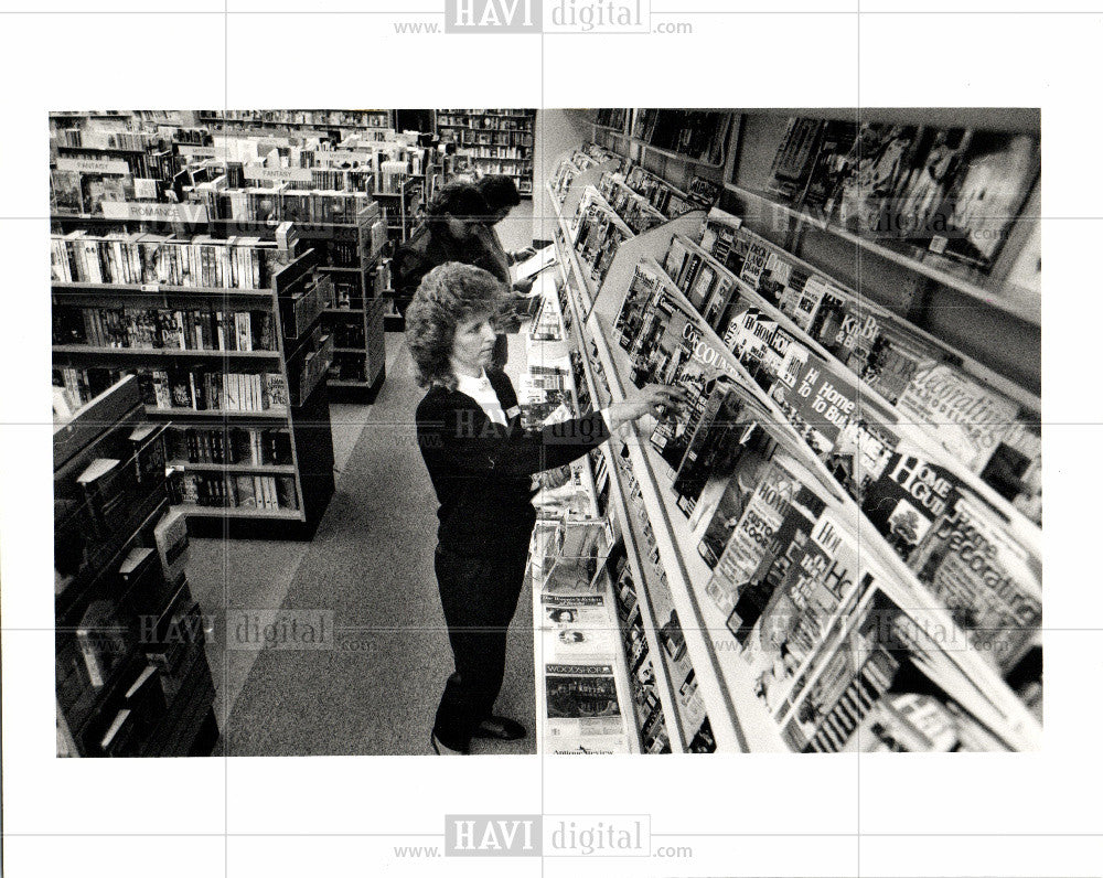 1991 Press Photo Little Professor Book Store - Historic Images