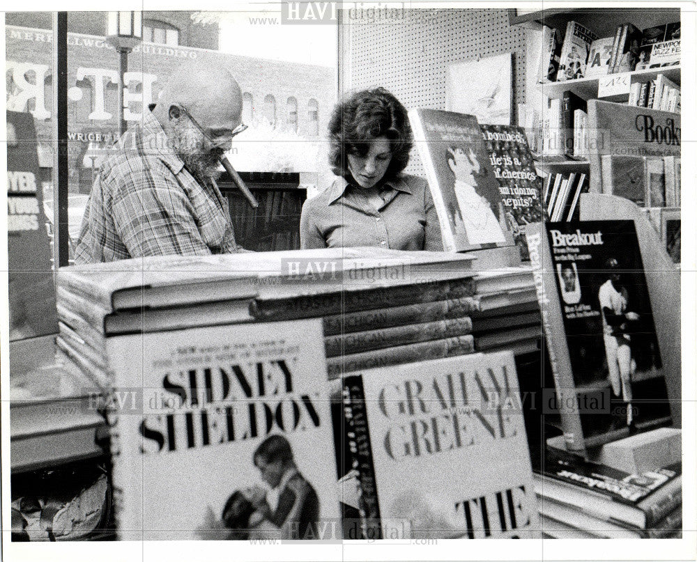 1978 Press Photo BookStore - Historic Images