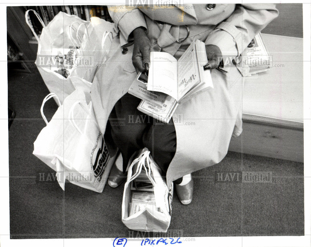 1992 Press Photo Bookmobile - Historic Images