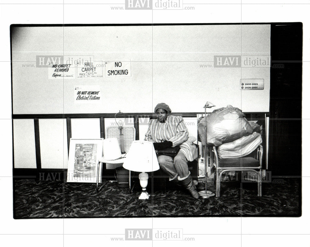 1986 Press Photo Rochelle Hamilton - Historic Images