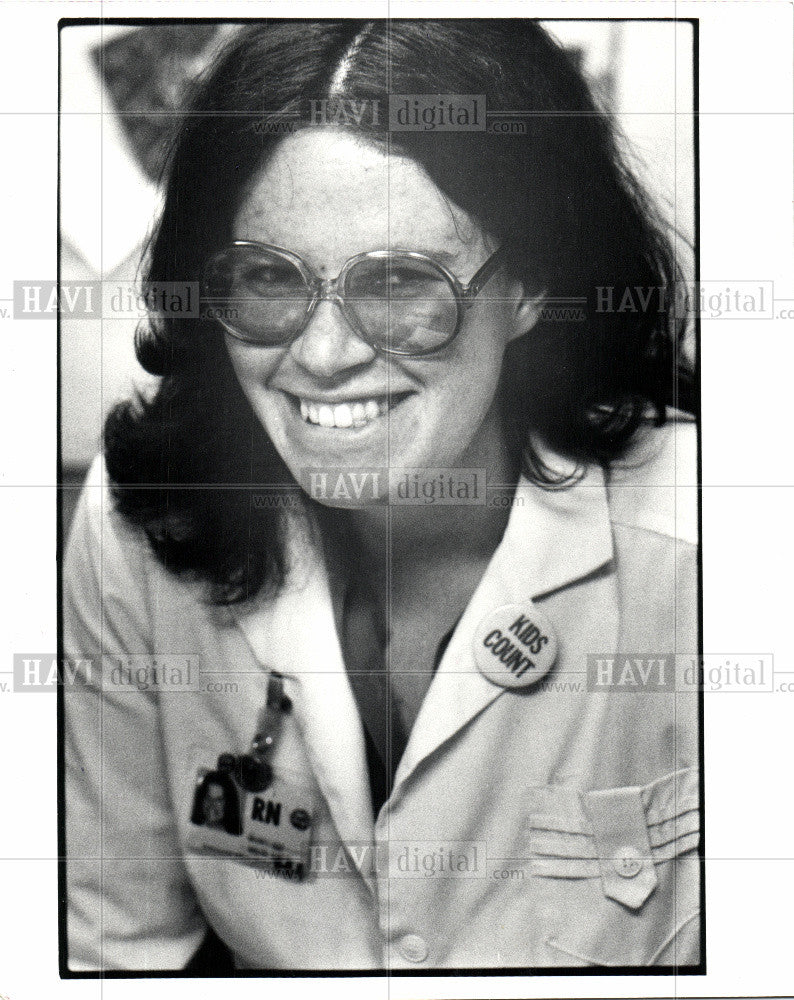 1983 Press Photo BRIDGET HIER BEAUMONT - Historic Images