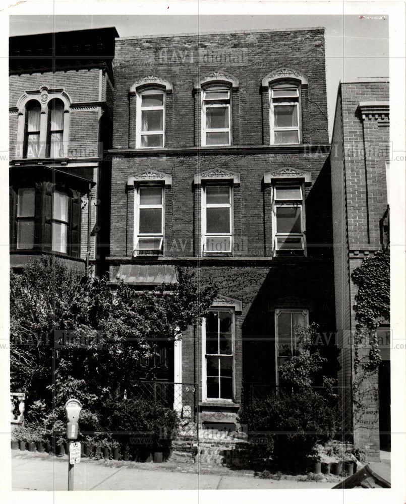 1975 Press Photo Cook Beaubien house business Downtown - Historic Images