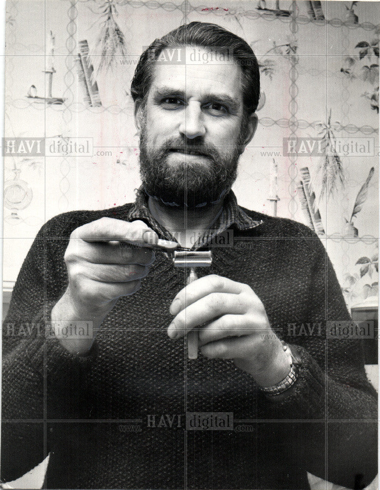 1968 Press Photo Beards - Historic Images
