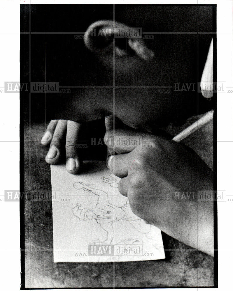 1990 Press Photo BATES ACADEMY - Historic Images