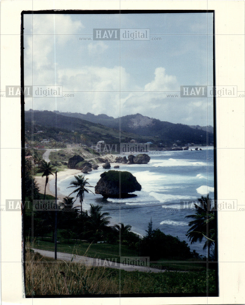 1992 Press Photo travel ocean nature 1992 beach - Historic Images