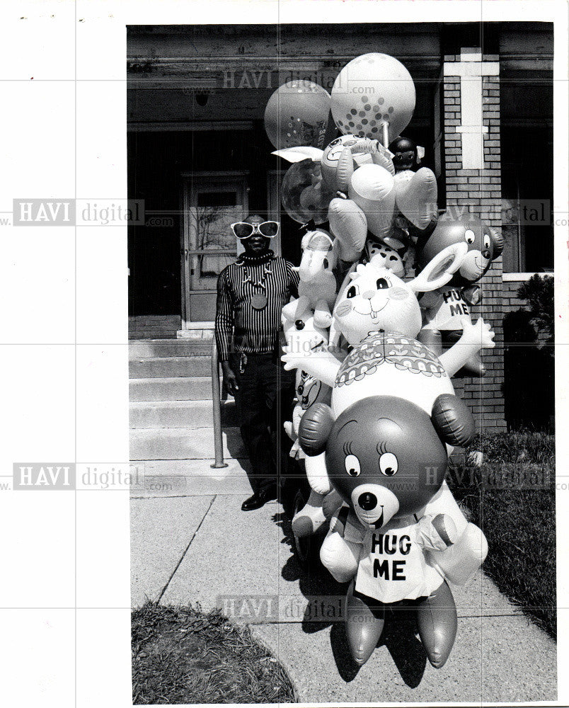 1973 Press Photo BALOONS - Historic Images