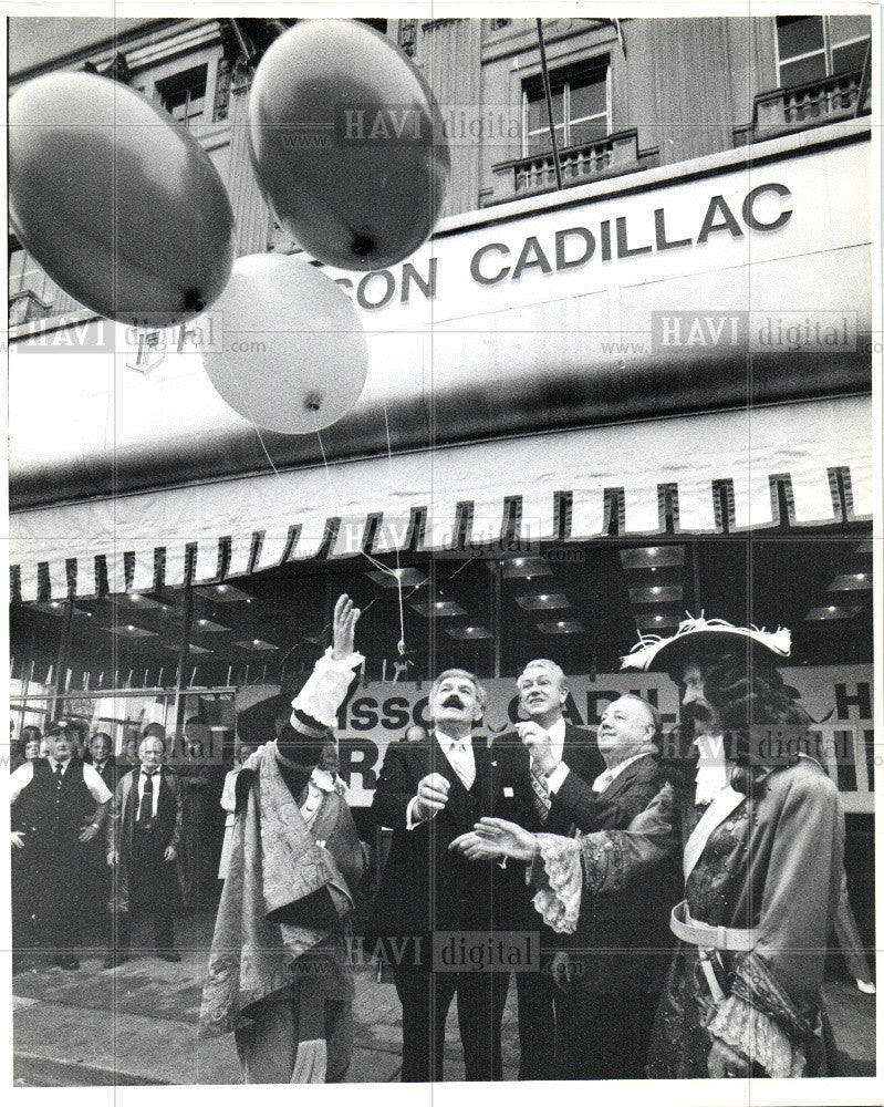 1980 Press Photo Radison Cadillac Hotel - Historic Images