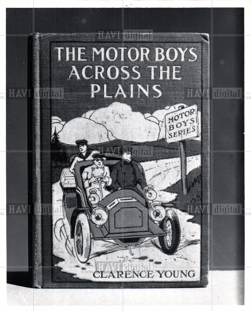 Press Photo The motor boys across the plains - Historic Images