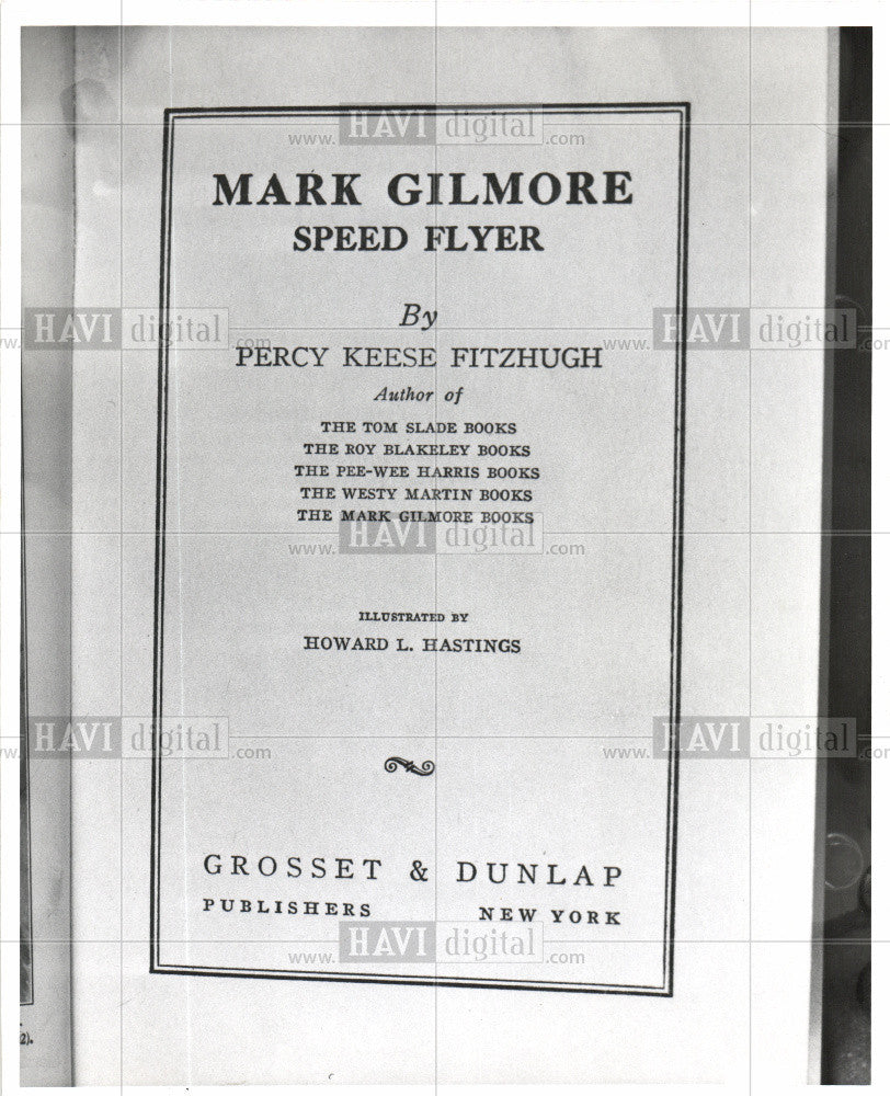 Press Photo Mark Gilmore Speed Flyer - Historic Images