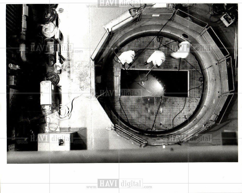 Press Photo Big Rock Point Nuclear Power Plant - Historic Images