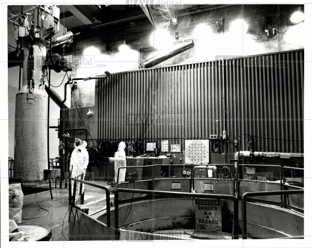 1983 Press Photo Big Rock Point Nuclear Power Plant - Historic Images