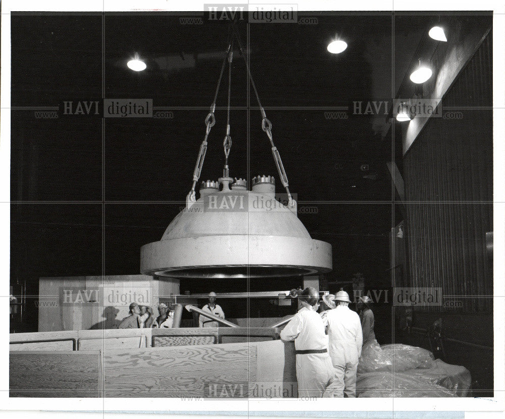 1962 Press Photo BIG ROCK NUCLEAR POWER PLANT reactor - Historic Images