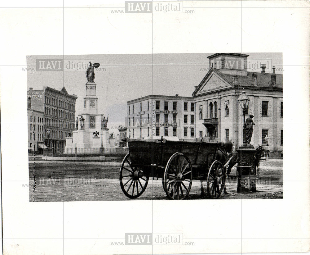 Press Photo Cadillac Square - Historic Images