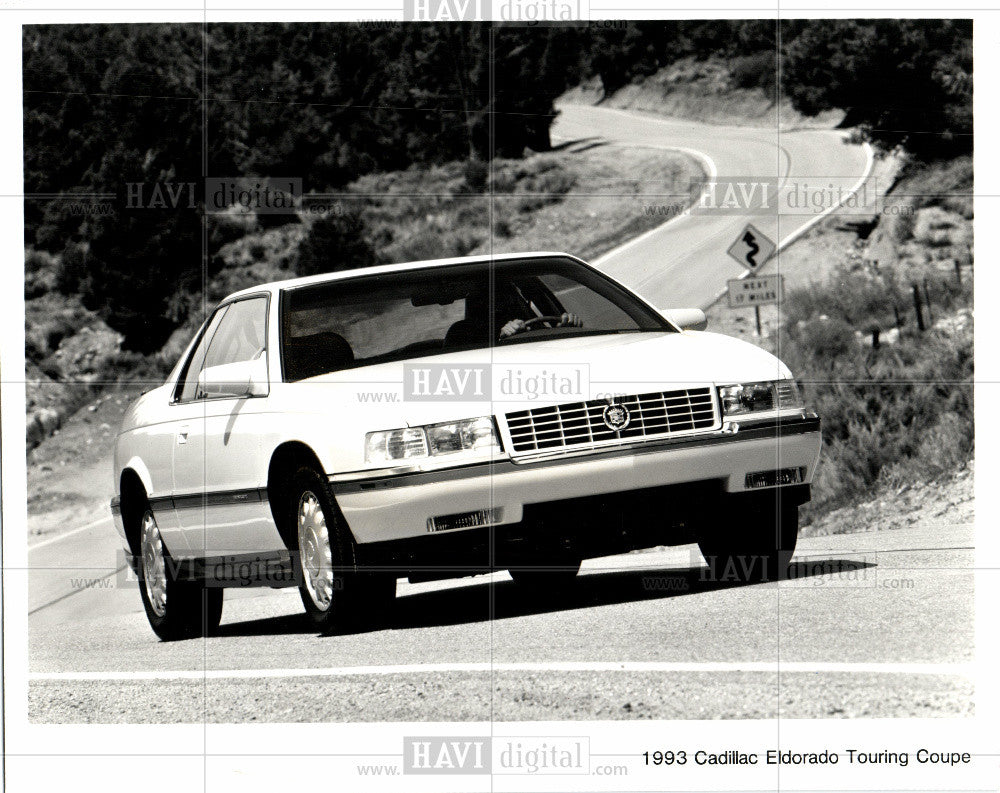 1993 Press Photo 1993 Cadillac Eldorado Touring Coupe - Historic Images