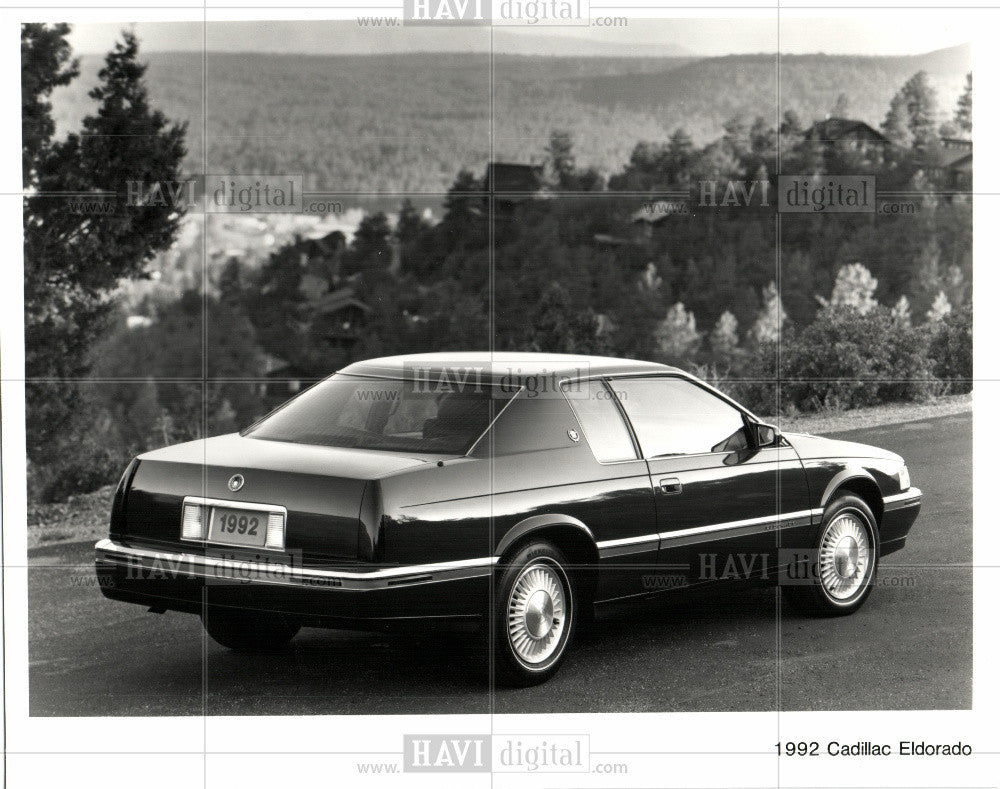 1992 Press Photo 1992 CADILLAC ELDORADO - Historic Images