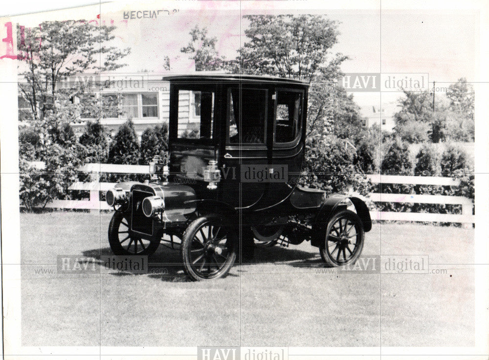 1981 Press Photo 1906 Cadillac coupe Billy Durant - Historic Images