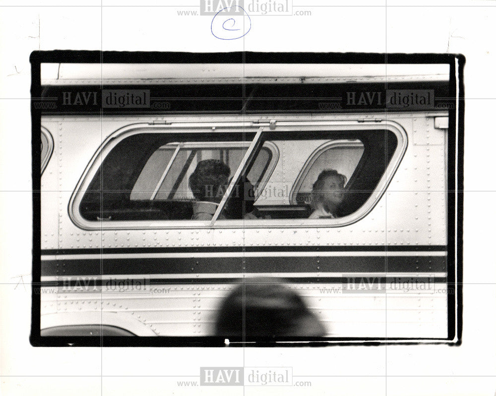 1988 Press Photo Detroit Transportation - Historic Images