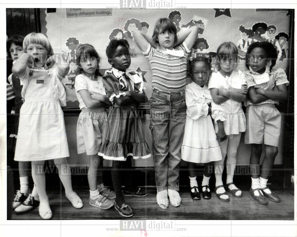 1984 Press Photo Detroit school - Historic Images