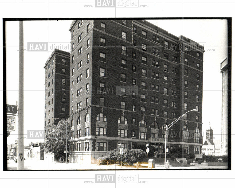 1991 Press Photo Buildings Abondoned Palmetto building - Historic Images