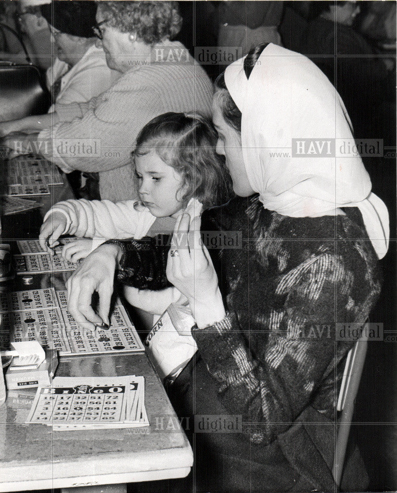 1965 Press Photo Bingo - Historic Images