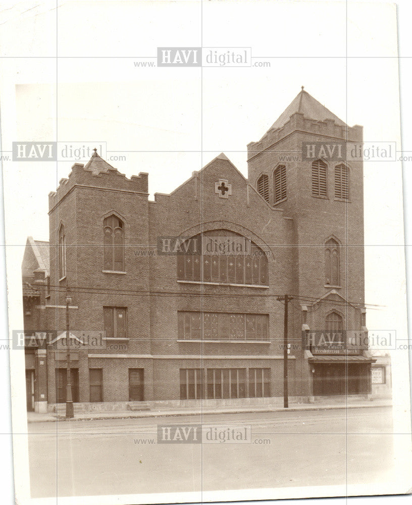 1936 Press Photo presbyterian christian-churches - Historic Images