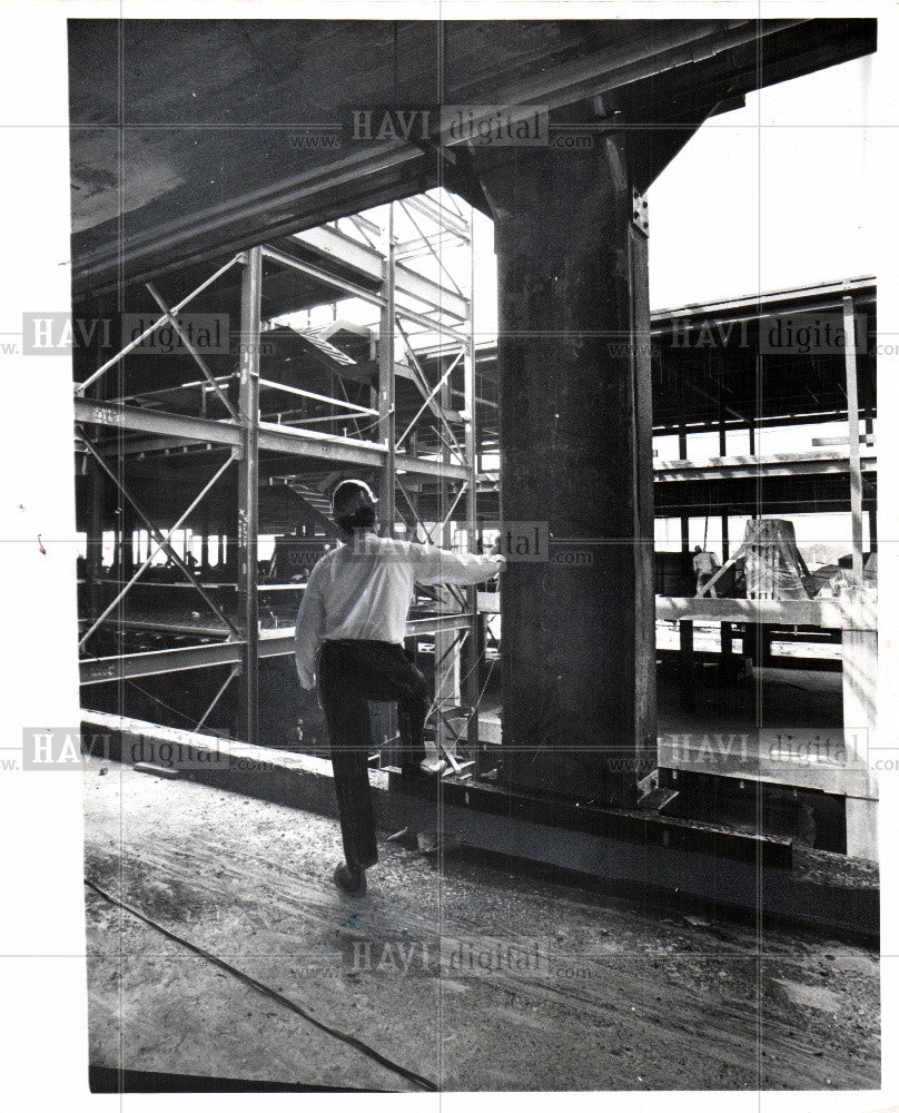 1969 Press Photo Burroughs Albert Kahn architect - Historic Images