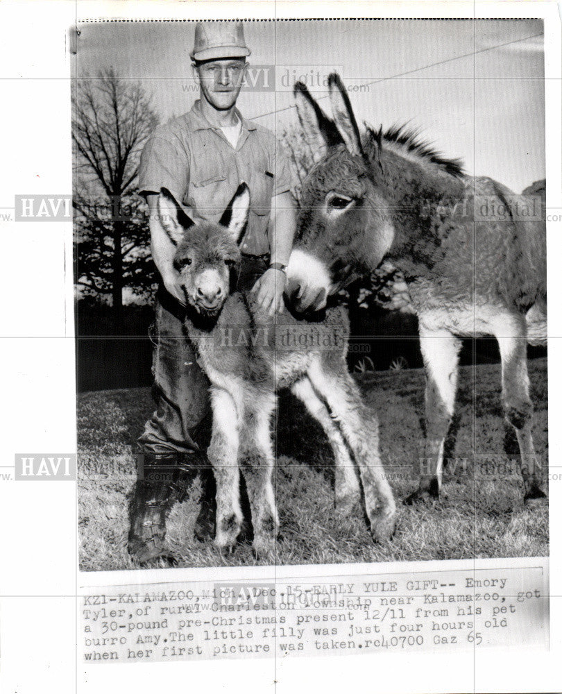 1965 Press Photo Emory Tyler - Historic Images