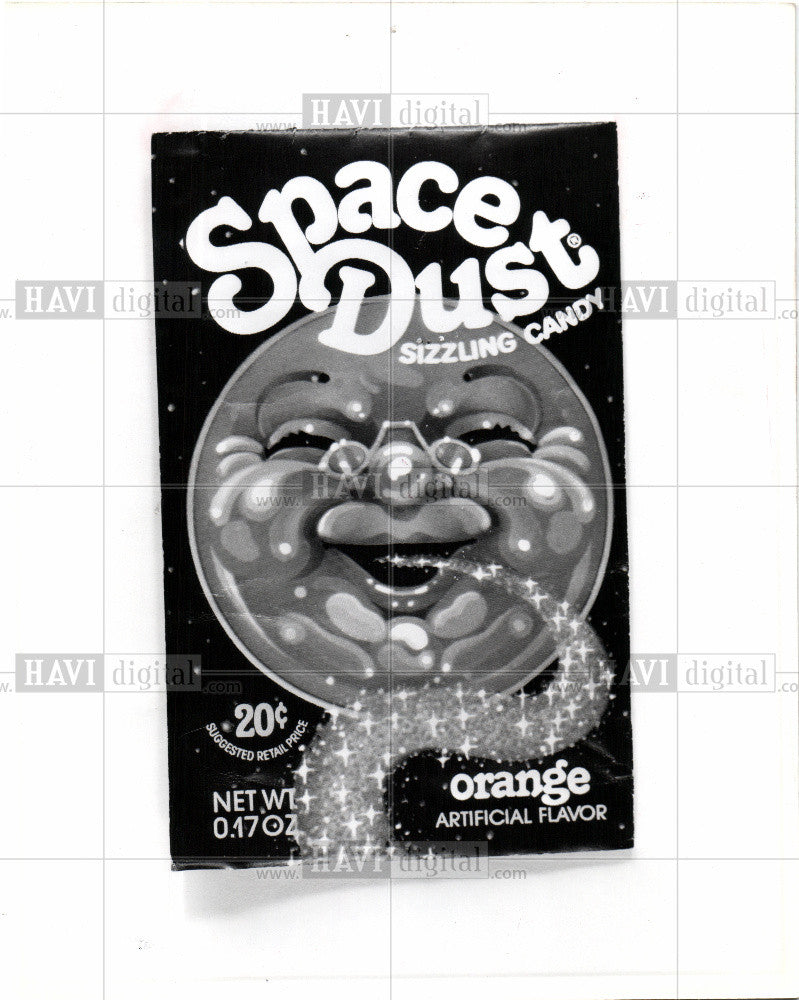 1978 Press Photo commercial Space dust sizzling candy - Historic Images