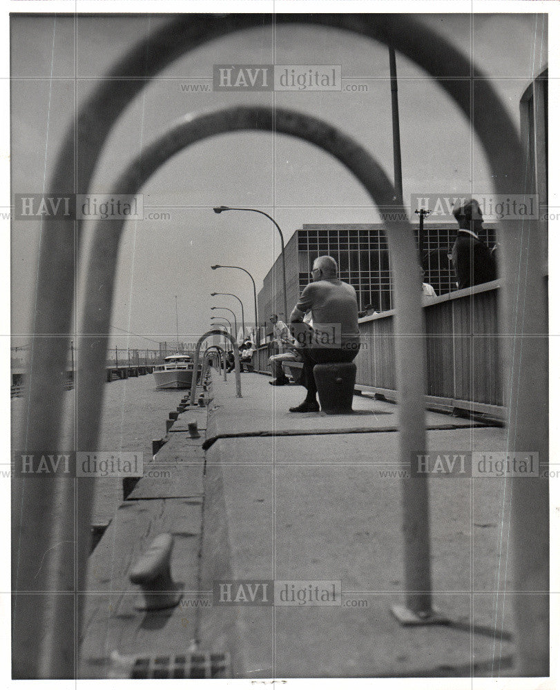 1964 Press Photo Civic Center waterfront - Historic Images