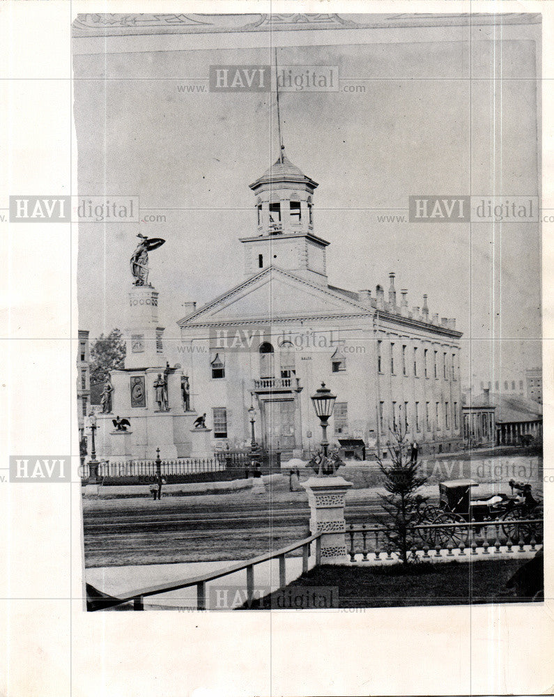 Press Photo City Hall (1835-1871) - Historic Images