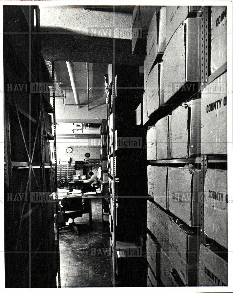 1991 Press Photo County Building - Historic Images