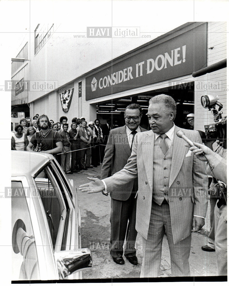 1980 Press Photo CHRYSLER AUTOMOBILE K CAR - Historic Images
