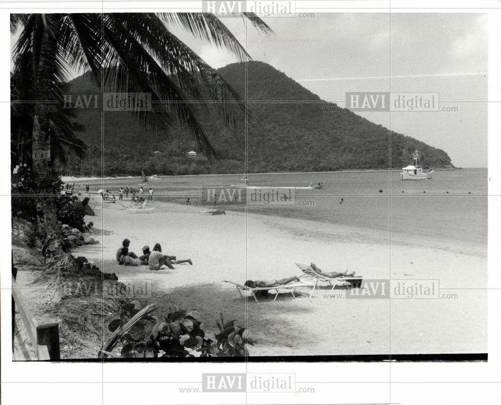 1984 Press Photo St. Lucia - Historic Images