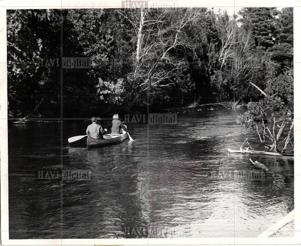 1981 Press Photo Rivers - Historic Images