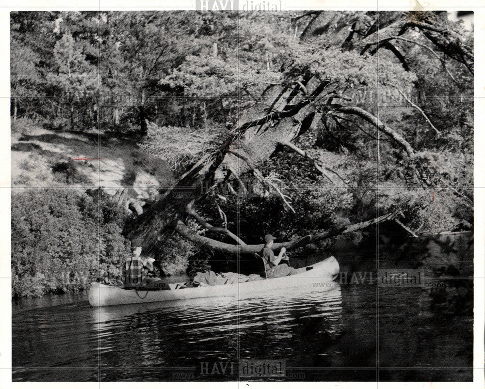 1963 Press Photo Canoe and Canoeing - Historic Images