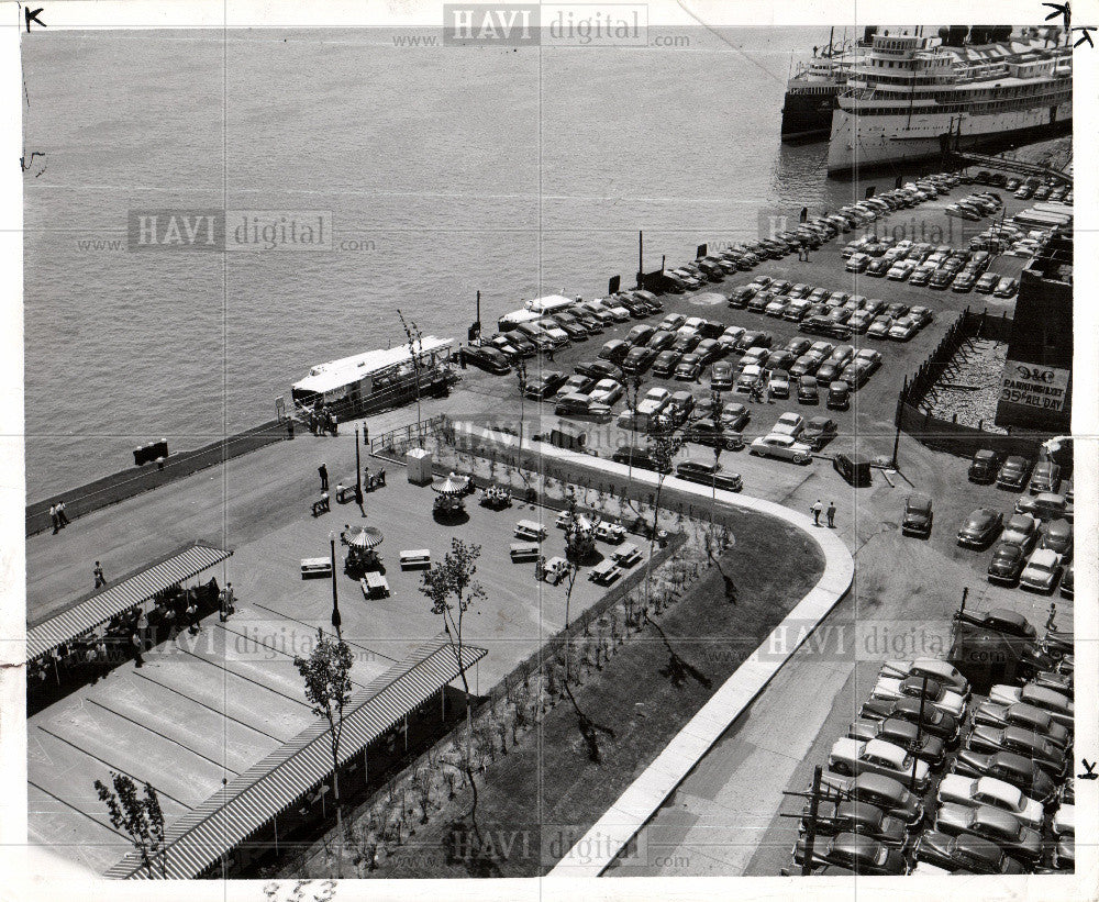 1951 Press Photo VETS MEMORIAL - Historic Images