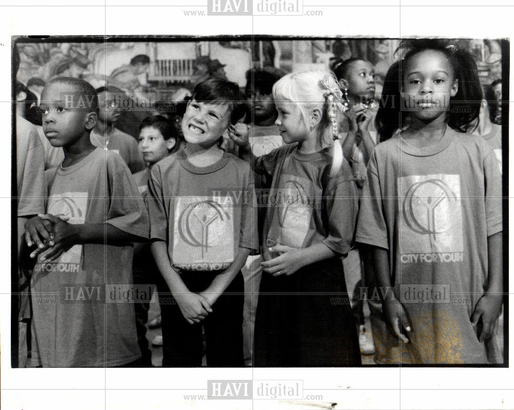 1981 Press Photo City Of Youth Programs - Historic Images